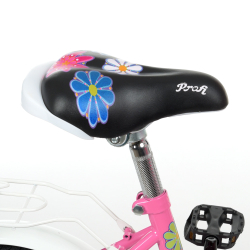 Детский велосипед для девочки Profi Blossom 12 дюймов с багажником Y12301N, Y12302N