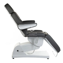 Косметологічна електрична кушетка Bologna BG-228 (3 мотори), сіра