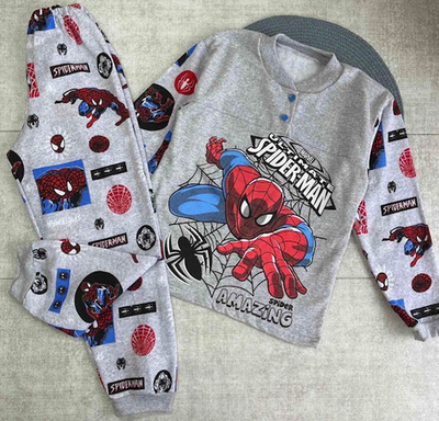 Костюм для дому та сну (піжама) "Спайдермен": реглан,штани, футер ТМ "Ua" (92 см)