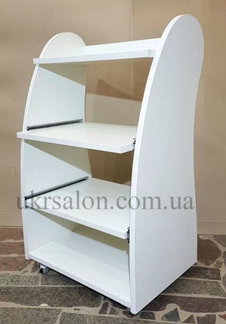 Косметологічний візок з висувними поличками