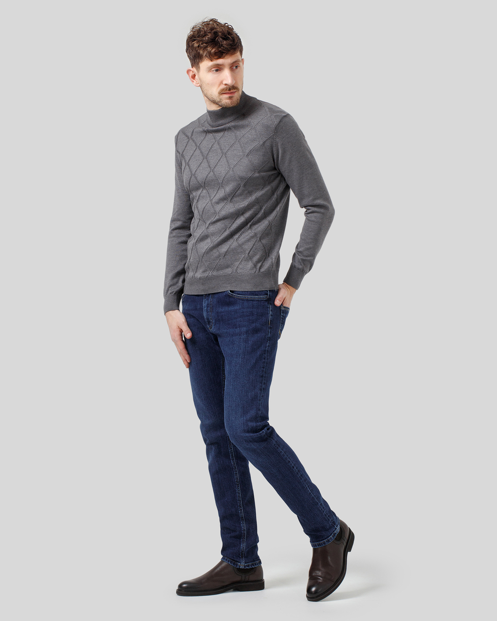 Джинси чоловічі Slim Fit сині (арт. 8862300604)