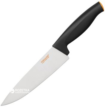 Кухонний ніж Fiskars Functional Form кухарський 16 см Black (1014195)