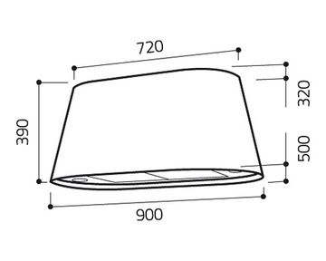 Витяжка ELICA JULIETTE PEARL F/90