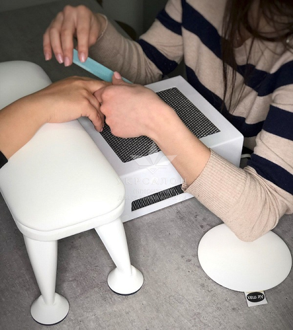 Подставка для маникюра на белых ножках Air Max