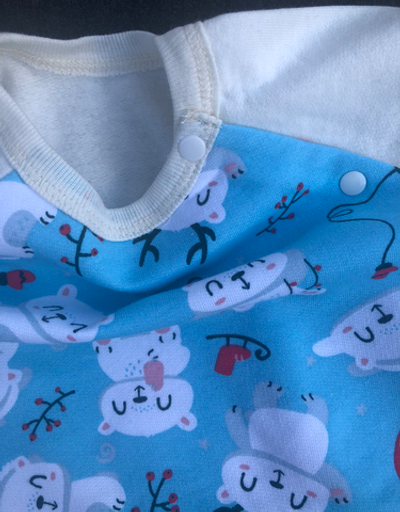 Чоловічок «Принт», футер ТМ "Happy ToT" (86 см)