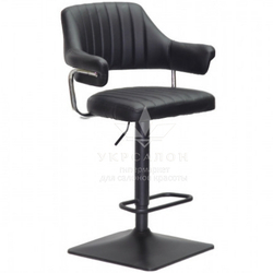 Стульчик для визажа Jef Black quadro