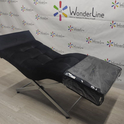 Анатомічна кушетка Tertio Silver для лашмейкерів та бровістів