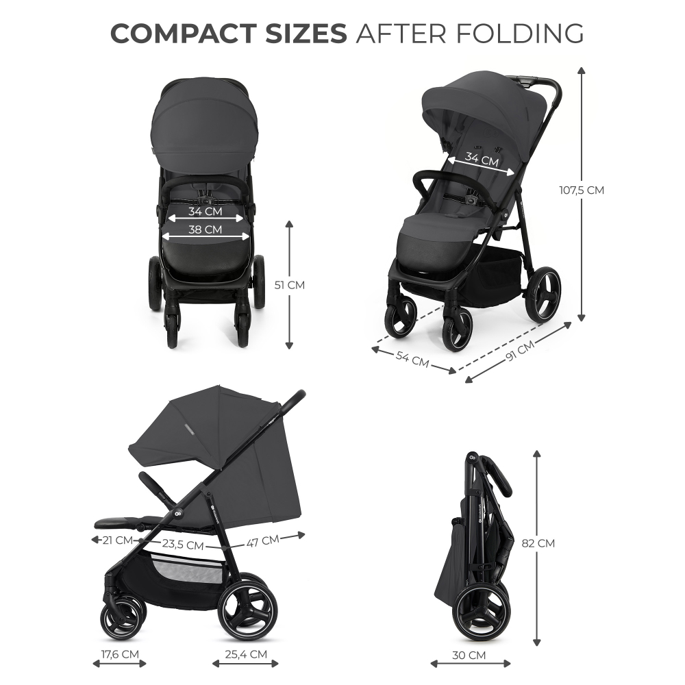 Прогулянкова коляска Kinderkraft Trig 3