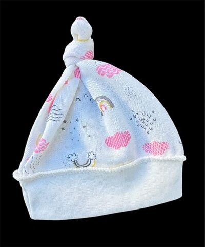 Шапочка "Гном", футер ТМ "Happy ToT" (0-3 міс, 38 см)