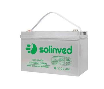 Акумуляторна батарея SOLINVED SLG100-12 GEL 12V 100 Ah