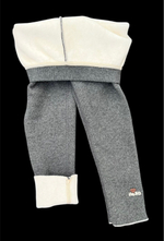 Лосини утеплені, трикотаж рубчик, велюр ТМ "QQG"