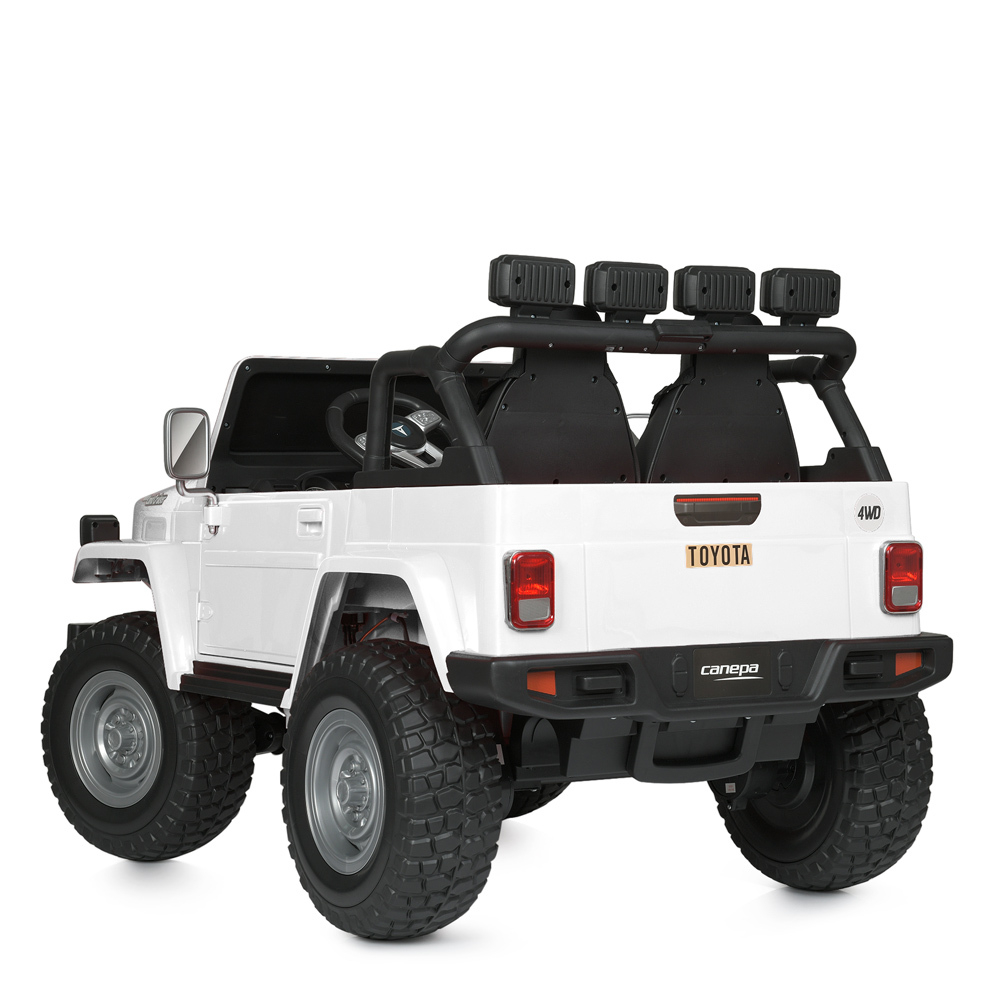 Детский двухместный электромобиль джип 4WD Toyota "WeKids Cars"