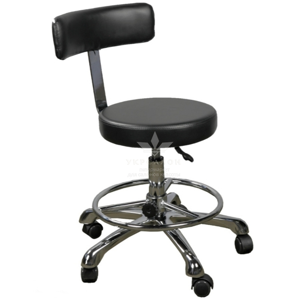 Стільчик майстра зі спинкою на пневматику ZD-2116