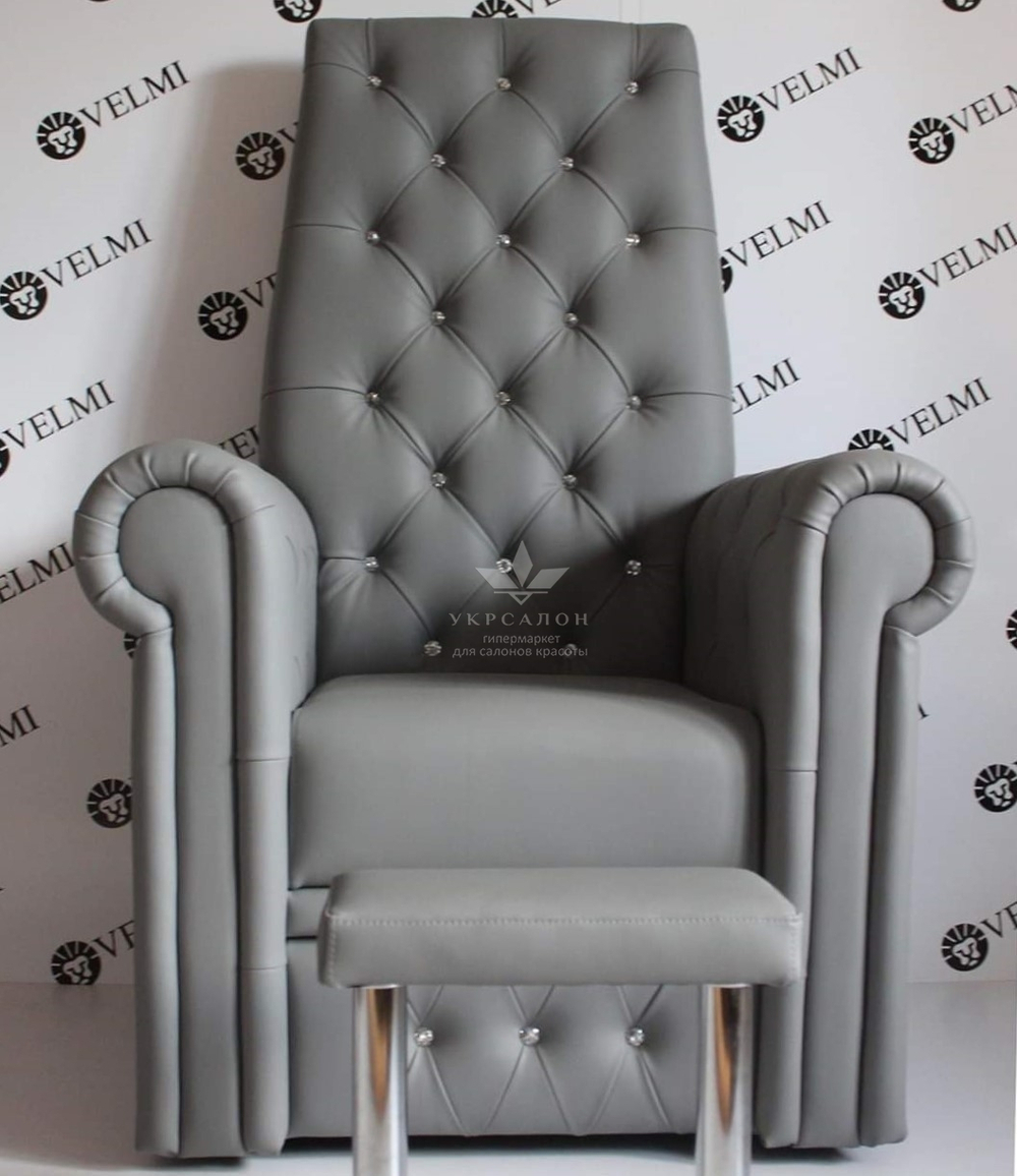 Педикюрное крісло трон ice queen