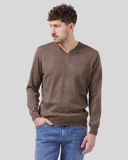 Джемпер чоловічий коричневий (арт. 7662300502)