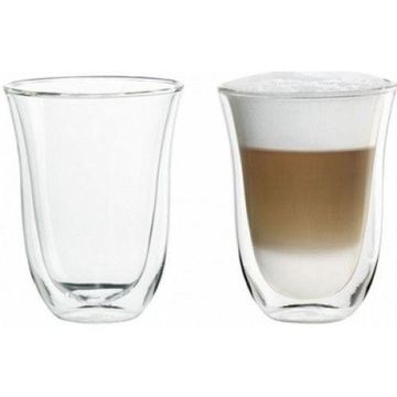 Склянка Delonghi Latte Macchiato 220 мл (2 шт.) (DLSC312)