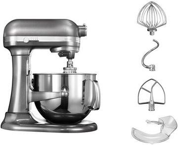 Планетарний міксер KitchenAid Artisan 5KSM7580XEMS із підйомною чашею срібний медальйон