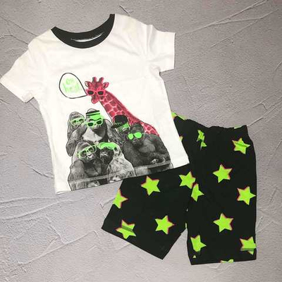 Костюм 2в1: футболка, шорти, бавовна ТМ "George" (92-98 см)