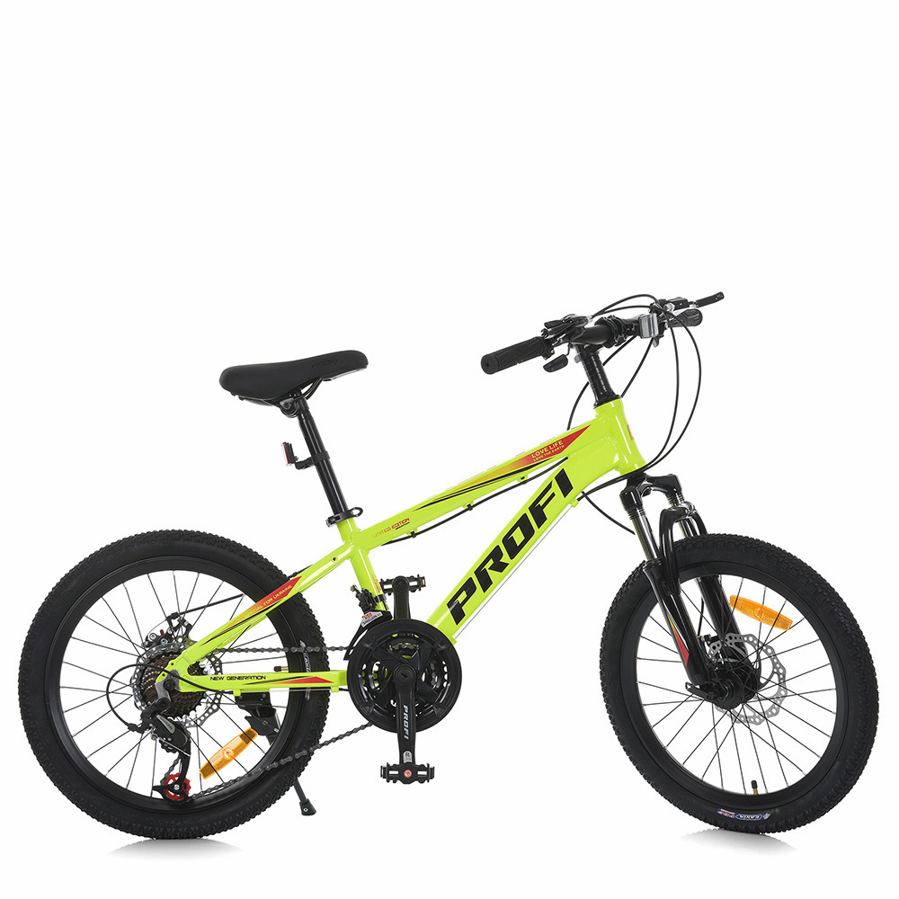 Дитячий гірський велосипед Profi MTB2001 20 дюймів алюмінієвий