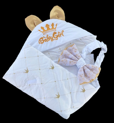 Конверт-ковдра, бавовна, синтепон, 80*80 см