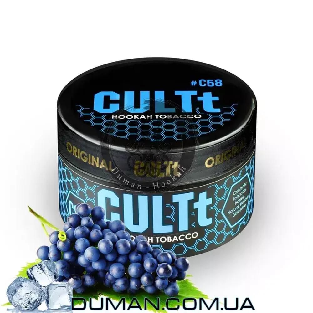 CULTt C58 Black Grape Ice (Культ Лед Черный Виноград) 100g