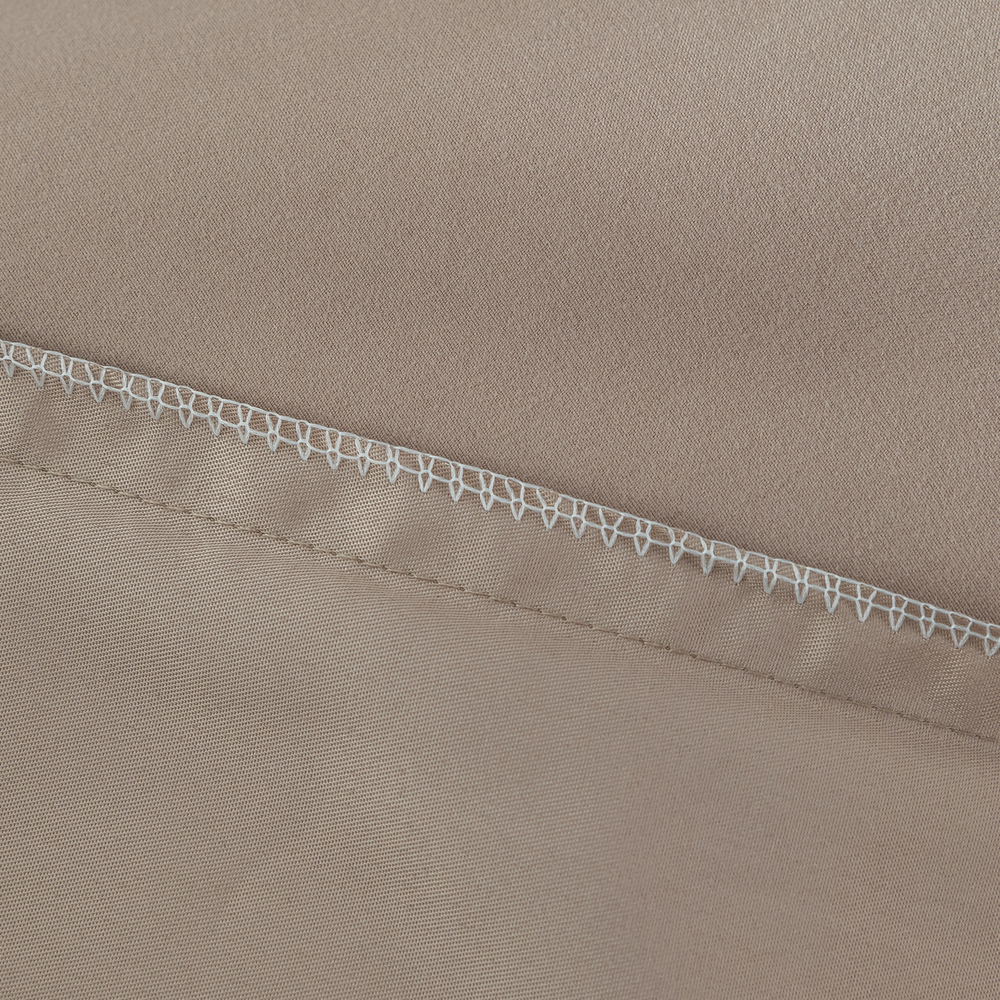 Комплект постельного белья Однотонный Сатин Вышивка CH028