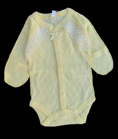 Боді з довгим рукавом "Сонечко", рібана ажур ТМ "Yeeha"