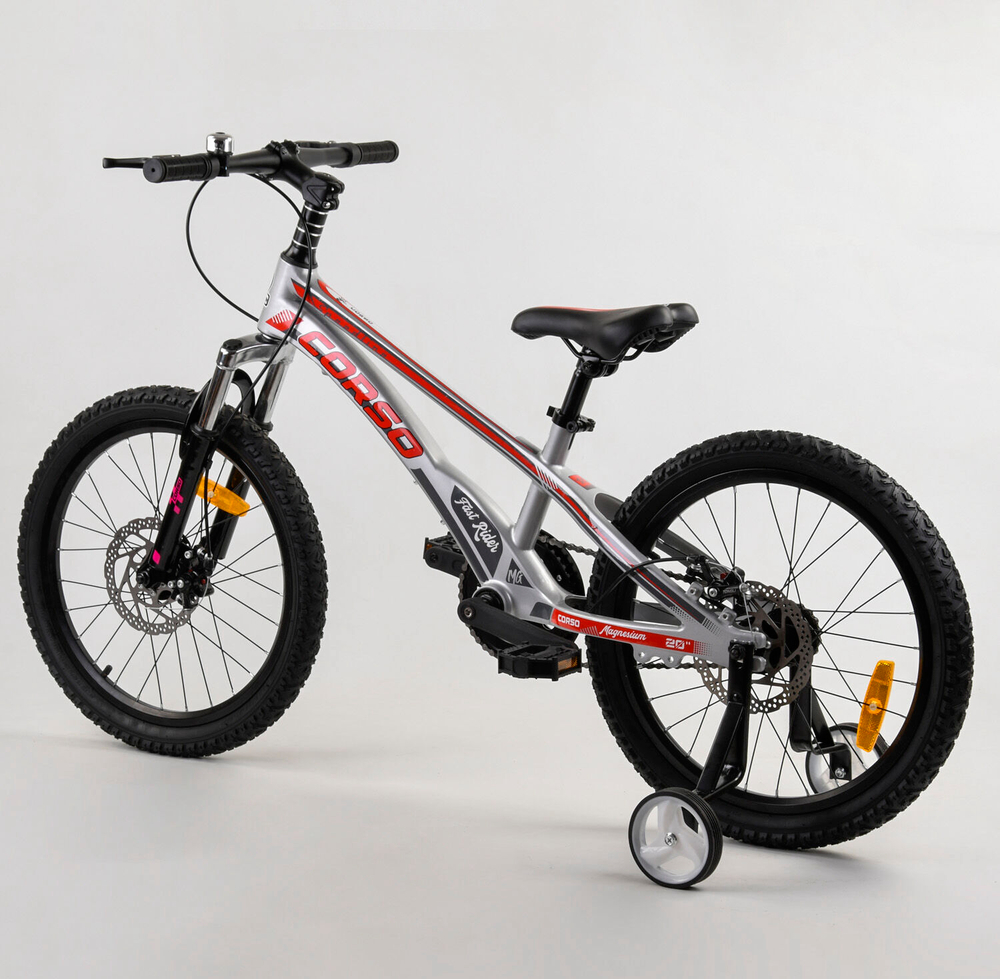 Детский спортивный велосипед 20 дюймов Corso Speedline магниевый