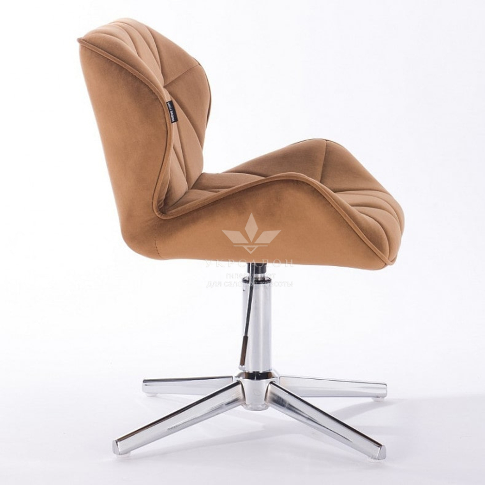 Стільчик клієнта Paris velor cross