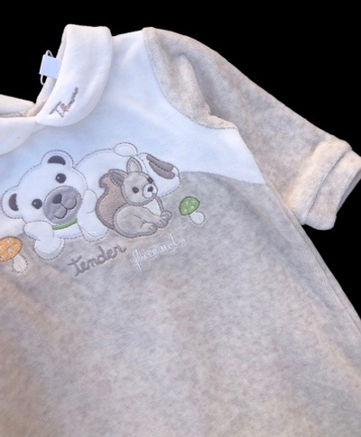 Чоловічок "Friends", велюр ТМ "OVS" (50-56 см)