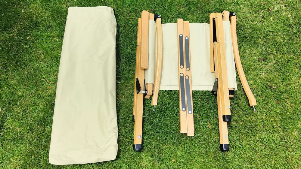 Стул складной походный зеленый