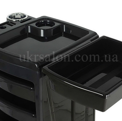 Парикмахерская тележка Pomocnik CAPRI Black