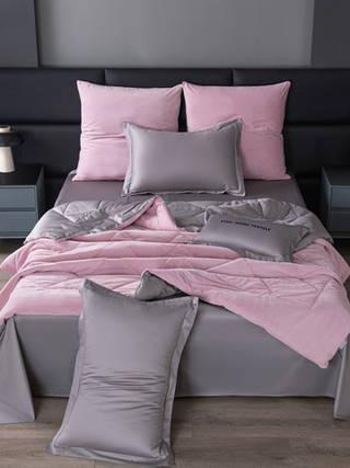 Комплект постельного белья Сатин Velvet Premium с Одеялом VP001