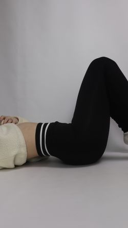 Теплі лосини з полосками