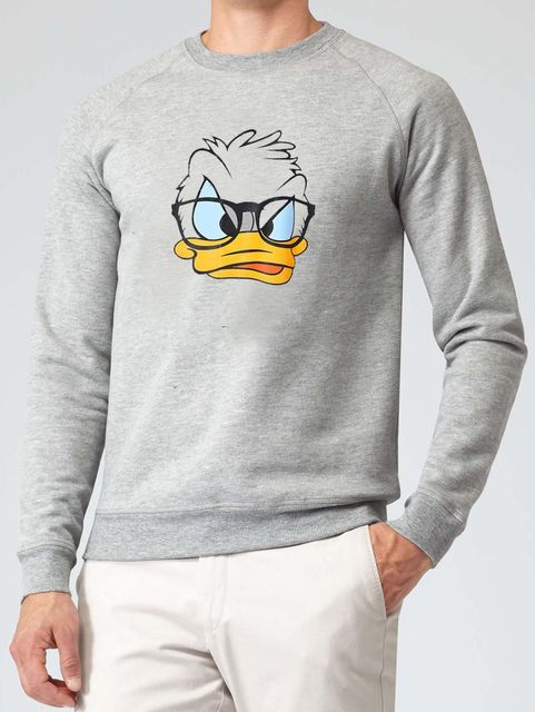 Свитшот мужской серый Donald Duck-2 Love&Live фото 1