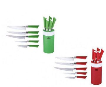 Набір ножів Peterhof PH 22373 red (6 попер.)