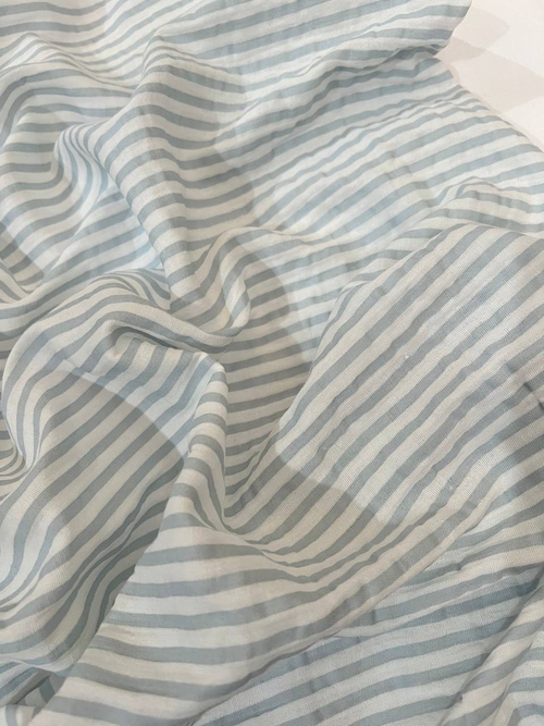 Муслин жатый принт