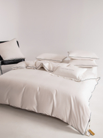 Комплект постельного белья Однотонный Сатин Элитный OCE023