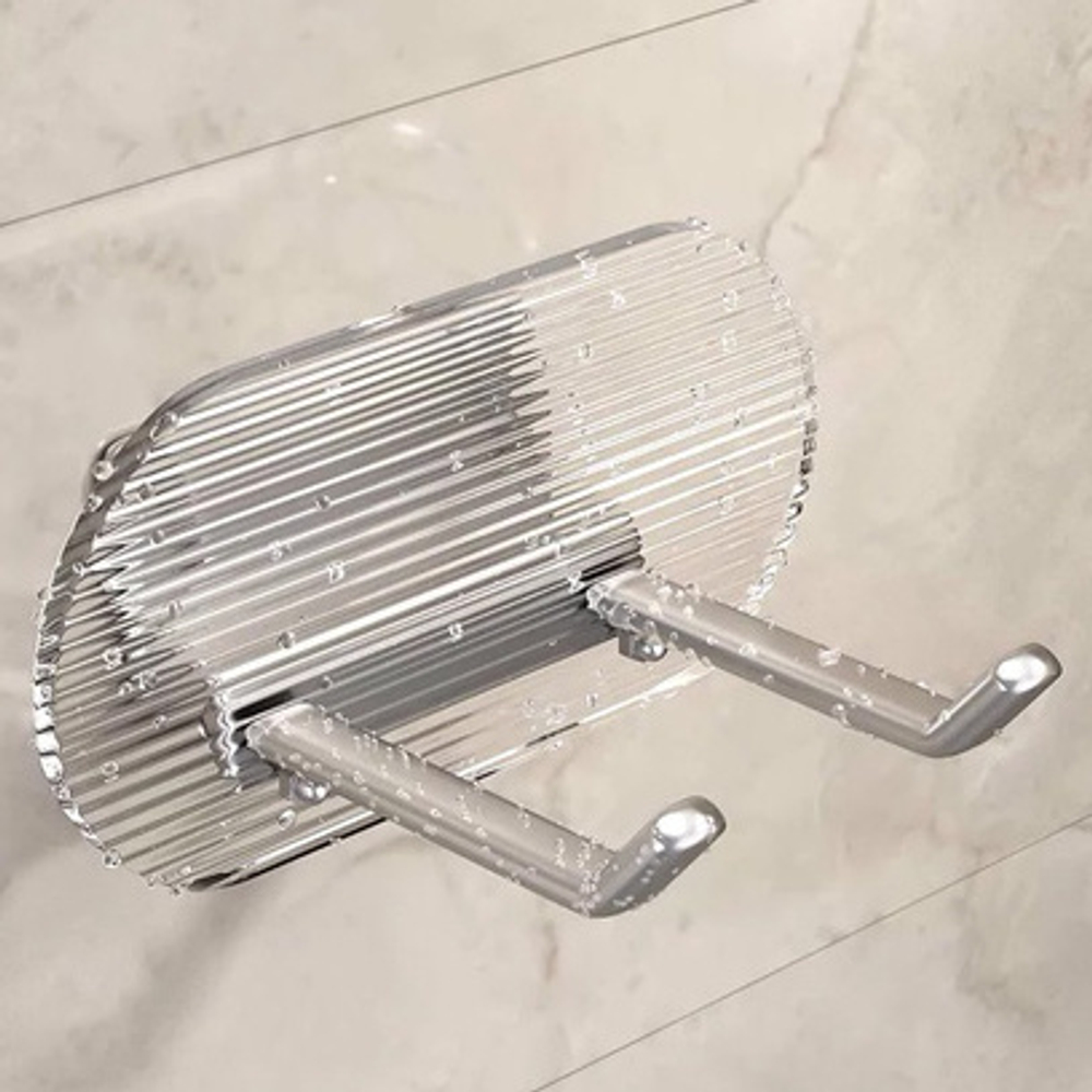 Держатель для фена Joybos Hair Dryer Wall настенный, (совместим с Laifen) прозрачный