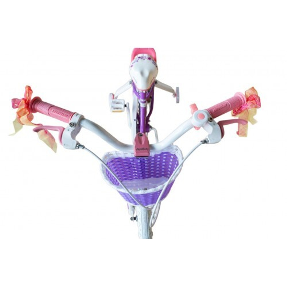 Детский двухколесный велосипед для девочки Royal Baby Stargirl 18 дюймов RB18G-1 с корзиной