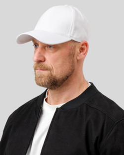 Бейсболка чоловіча біла (арт. 7142300205)