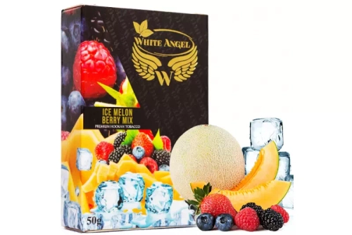 Тютюн White Angel Ice Melon Berry (Айс Диня Ягоди) 50г Термін придатності закінчився