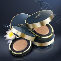 Интенсивный восстанавливающий BB-крем кушон Debeaus Prime с запасным блоком, SPF50