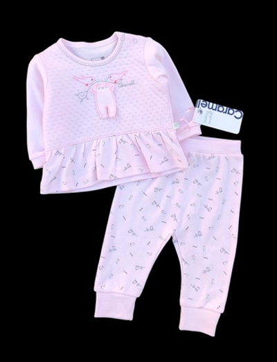 Костюм 2в1 : реглан, штани "Пташка", капітон, бавовна ТМ "Caramell"