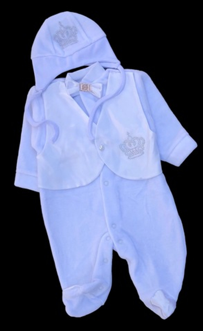 Чоловічок із шапочкою "Сеньйор", велюр ТМ "Lari"