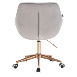 Стільчик майстра Relax velor gold