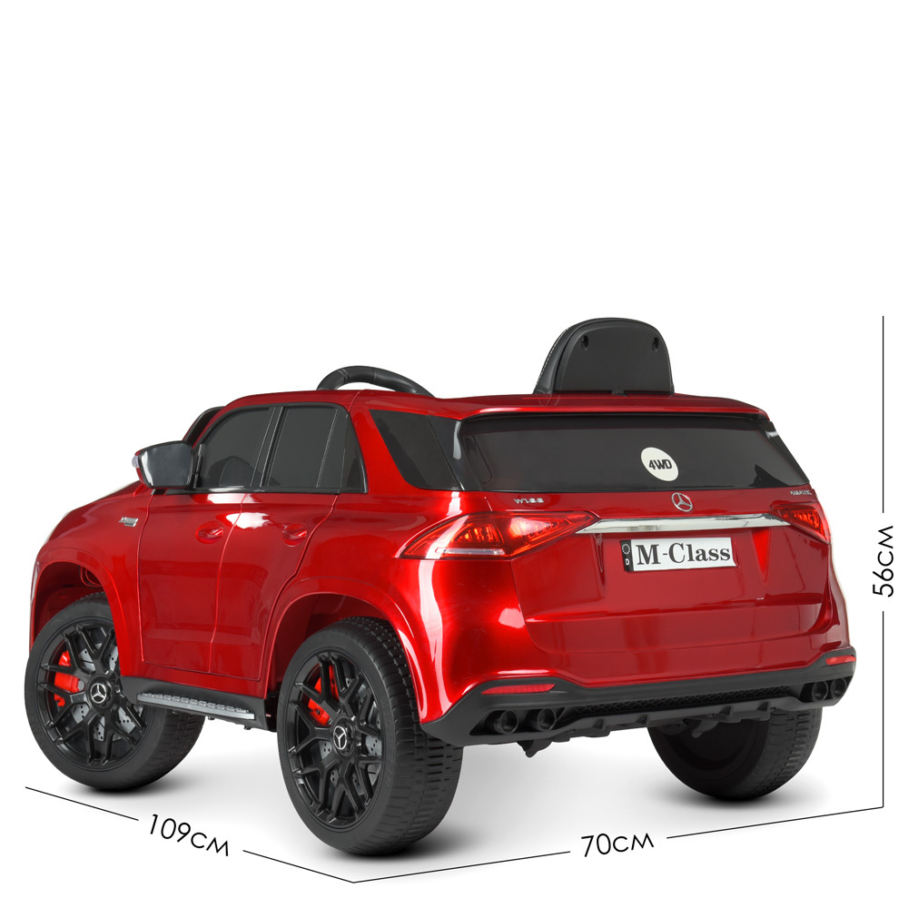 Дитячий електромобіль Mercedes (Мерседес) M-Class 100W 4WD "WeKids Cars" з автофарбуванням