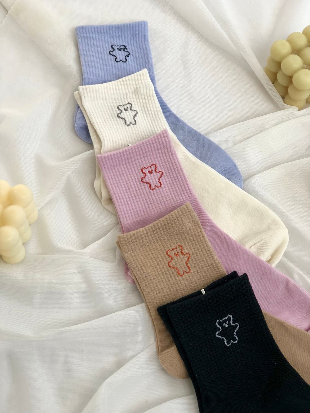 Шкарпетки з контуром "ведмедик"