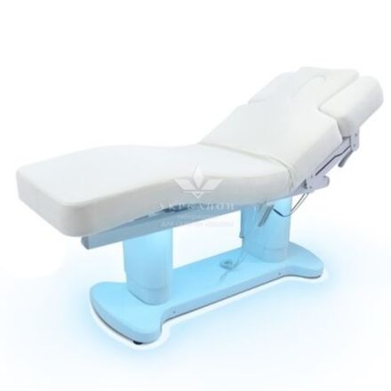 Косметологічна кушетка електрична Z042F з підігрівом та підсвічуванням (4 мотори)