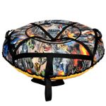 Надувные ватрушки тюбинги "Tanks" диаметр 100 см. (Оксфорд, ПВХ)